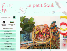 Tablet Screenshot of lepetitsouk.fr